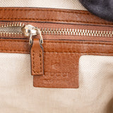 Gucci GG Monogram Bamboo Handbag