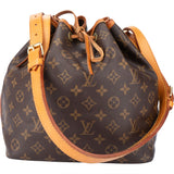 Louis Vuitton Canvas Monogram Sac Noe Petit Shoulder Bag