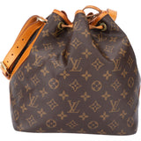 Louis Vuitton Canvas Monogram Sac Noe Petit Shoulder Bag