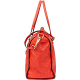 Louis Vuitton Red Leather Empreinte Monogram Lumineuse Handbag