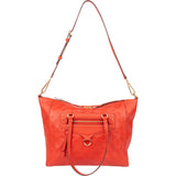 Louis Vuitton Red Leather Empreinte Monogram Lumineuse Handbag