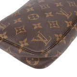 Louis Vuitton Canvas Monogram Pochette Accessoire Handbag