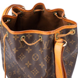 Louis Vuitton Canvas Monogram Sac Noe Petit Shoulder Bag