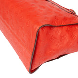 Louis Vuitton Red Leather Empreinte Monogram Lumineuse Handbag