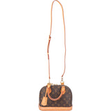 Louis Vuitton Canvas Monogram Alma BB Handbag