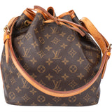 Louis Vuitton Canvas Monogram Sac Noe Petit Shoulder Bag