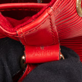 Louis Vuitton Rouge Epi Leather Sac Noe Grande Shoulder Bag