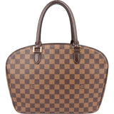 Louis Vuitton Damier Ebene Monogram Saria Handbag