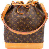 Louis Vuitton Canvas Monogram Sac Noe Grande Shoulder Bag