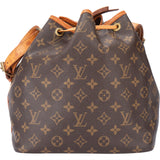 Louis Vuitton Canvas Monogram Sac Noe Petit Shoulder Bag