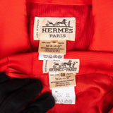 Hermès Rouge Cotton Costume Summer Jacket Set (DE36 / FR38)