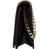 Chanel Quilted Lambskin 24K Gold Single Flap Shoulder Bag