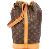 Louis Vuitton Canvas Monogram Sac Noe Grande Shoulder Bag