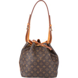 Louis Vuitton Canvas Monogram Sac Noe Petit Shoulder Bag