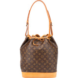 Louis Vuitton Canvas Monogram Sac Noe Grande Shoulder Bag