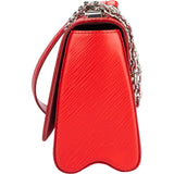 Louis Vuitton Red Epi Leather Twist Crossbody Bag