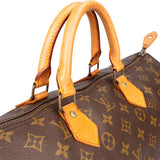 Louis Vuitton Canvas Monogram Speedy 40 Handbag