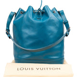 Louis Vuitton Bleu Cyan NM Epi Leather Sac Noe Grande Shoulder Bag