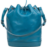 Louis Vuitton Bleu Cyan NM Epi Leather Sac Noe Grande Shoulder Bag