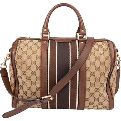 Louis Vuitton Canvas Monogram Boston Handbag