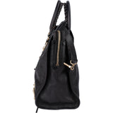 Balenciaga Black Leather City Handbag