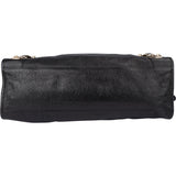 Balenciaga Black Leather City Handbag