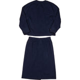 Chanel Navy Wool Captaine Jacket Set (DE36 / FR38)