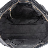 Balenciaga Black Leather City Handbag