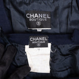 Chanel Navy Wool Captaine Jacket Set (DE36 / FR38)