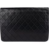 Chanel Quilted Lambskin Single Flap Shoulder Bag