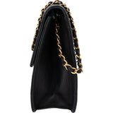 Chanel Quilted Lambskin Single Flap Shoulder Bag