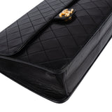 Chanel Quilted Lambskin Single Flap Shoulder Bag