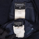 Chanel Navy Wool Captaine Jacket Set (DE34 / FR36)
