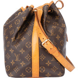 Louis Vuitton Canvas Monogram Sac Noe Petit Shoulder Bag