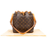 Louis Vuitton Canvas Monogram Sac Noe Petit Shoulder Bag