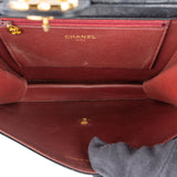 Chanel Quilted Lambskin Single Flap Shoulder Bag