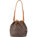 Louis Vuitton Canvas Monogram Sac Noe Petit Shoulder Bag