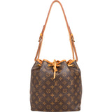 Louis Vuitton Canvas Monogram Sac Noe Petit Shoulder Bag