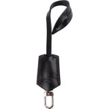 Louis Vuitton Noir Leather Carabiner Pendant Clochette