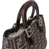 Fendi FFF Monogram Zucca Handbag