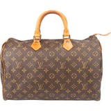 Louis Vuitton Canvas Monogram Speedy 40 Handbag