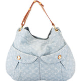 Louis Vuitton Denim Monogram Daily GM Handbag