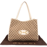 Gucci GG Monogram Horsebit Handbag