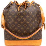 Louis Vuitton Canvas Monogram Sac Noe Grande Shoulder Bag