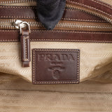 Prada Jacquard Monogram Handbag