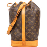 Louis Vuitton Canvas Monogram Sac Noe Grande Shoulder Bag