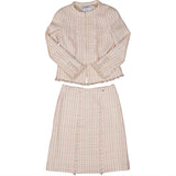 Chanel Multicolor Tweed Jacket Costume Set (DE34 / FR36)