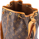 Louis Vuitton Canvas Monogram Sac Noe Petit Shoulder Bag