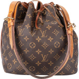 Louis Vuitton Canvas Monogram Sac Noe Petit Shoulder Bag