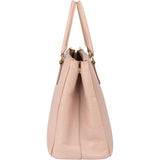 Prada Pink Saffiano Leather Galleria Handbag